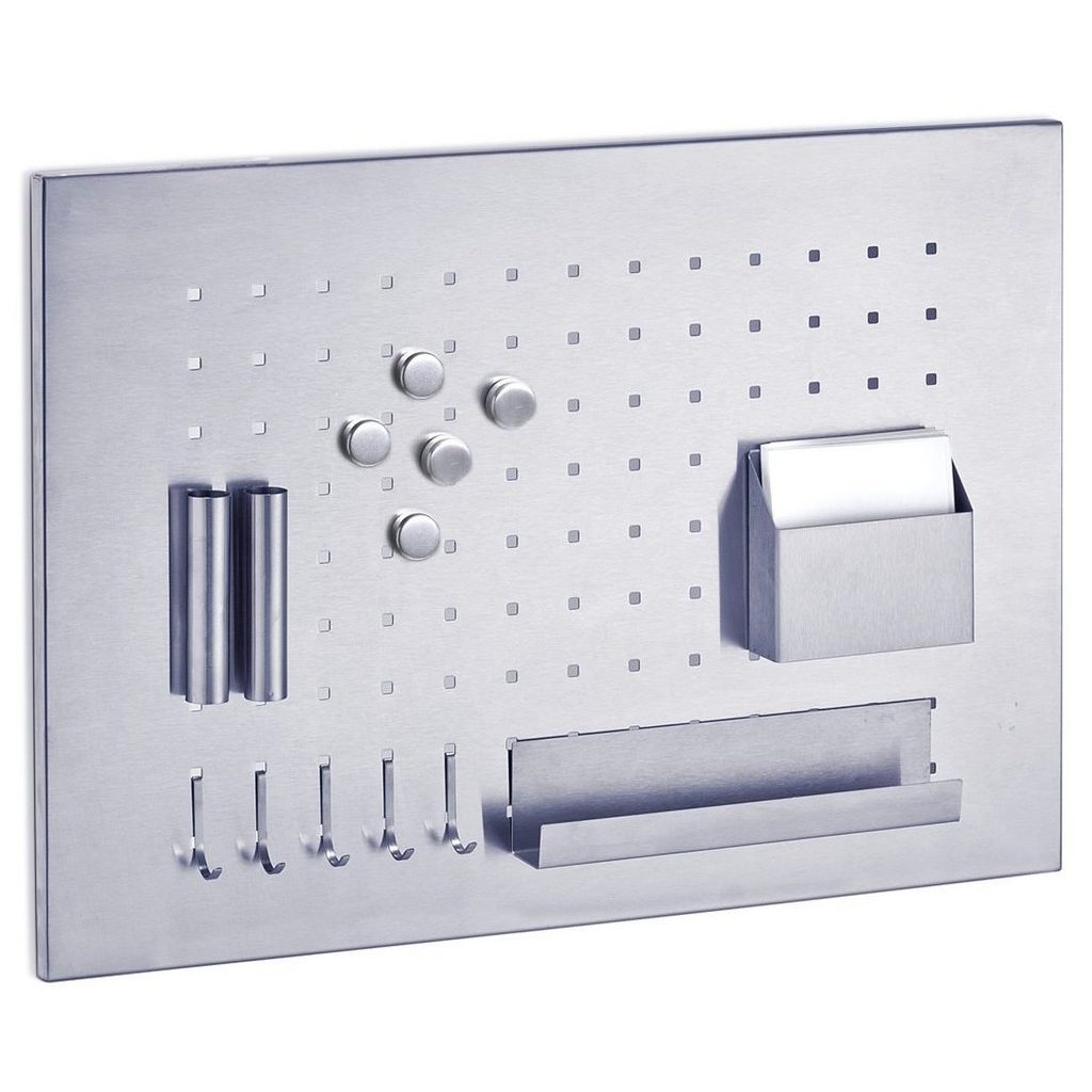 ZELLER PRESENT Memoboard aus Edelstahl